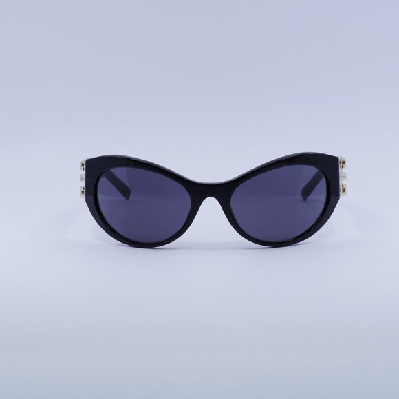 ?️ New Givenchy GV40073I 01A Sunglasses - Black/Gold Frame, Grey Lenses main image 4